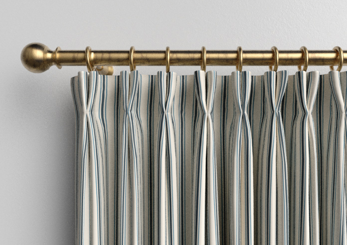 The British Stripe Co. Mary, Polzeath No.2 - Made to Measure Curtains - Image 10